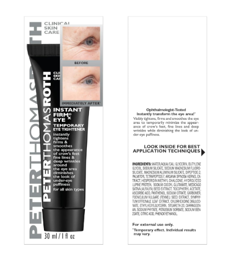 Peter Thomas Roth Instant Firm firmeza al instante